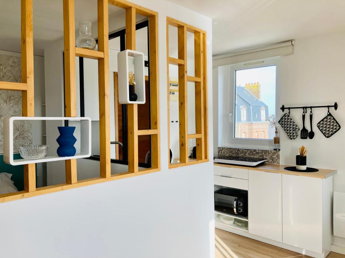 La Belle Vue Appartement 2 Personnes Vue Port Dieppe Esterno foto